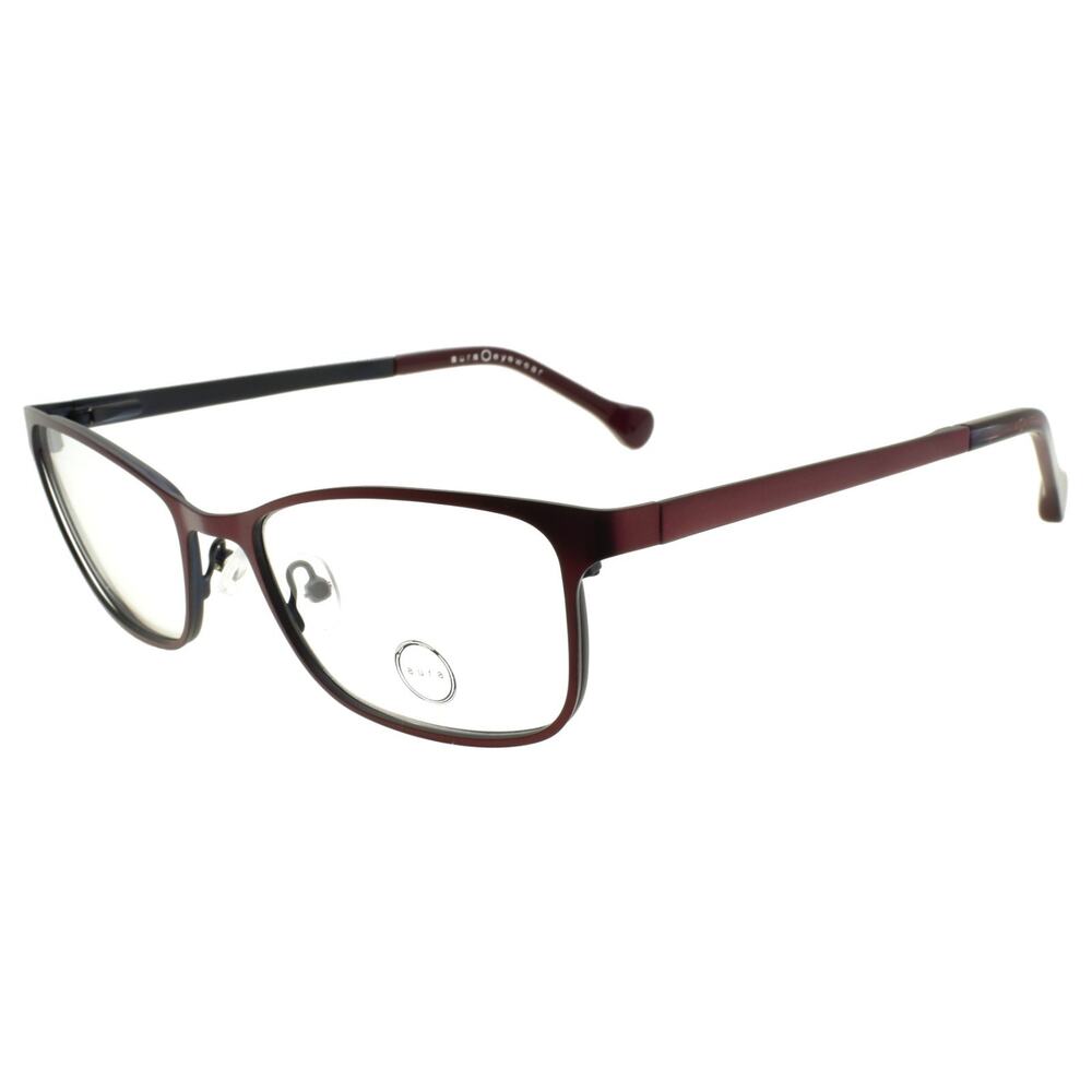 Aura Eyewear Carmen Women's Eyeglasses Frames 55-19-145 Red